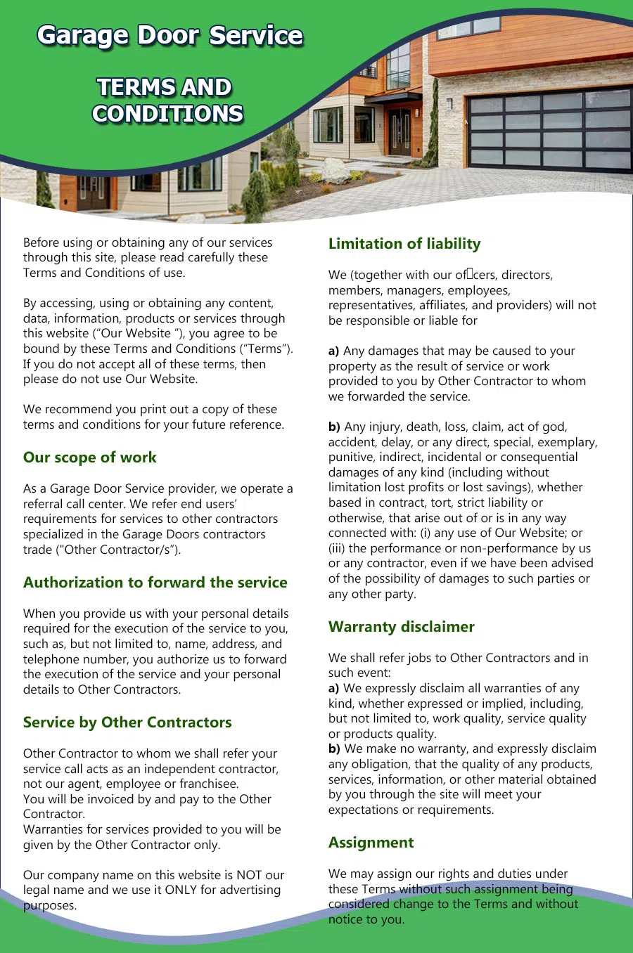 Neighborhood Garage Door Santa Monica, CA 310-844-1857